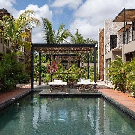 Apartmán Lujoso Departamento Boho-Chic Con Alberca Privada Tulum Exteriér fotografie