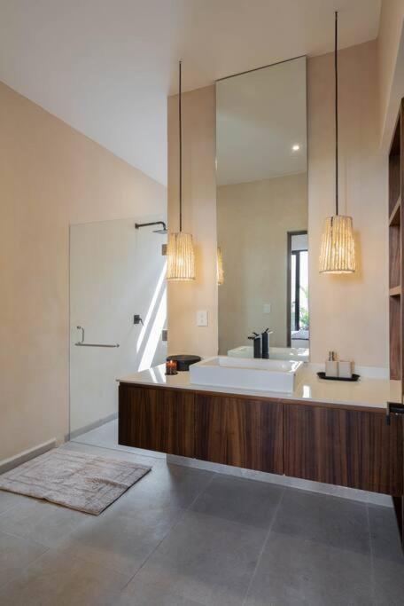 Apartmán Lujoso Departamento Boho-Chic Con Alberca Privada Tulum Exteriér fotografie