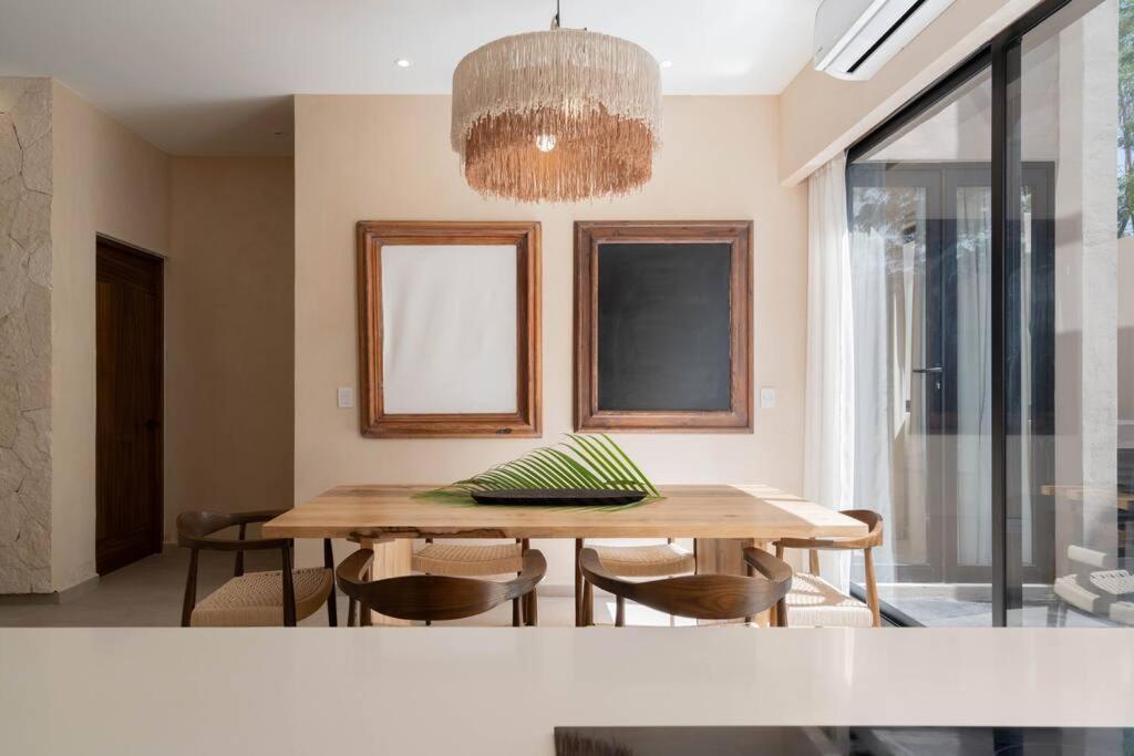 Apartmán Lujoso Departamento Boho-Chic Con Alberca Privada Tulum Exteriér fotografie
