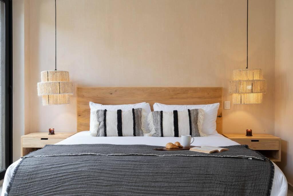 Apartmán Lujoso Departamento Boho-Chic Con Alberca Privada Tulum Exteriér fotografie