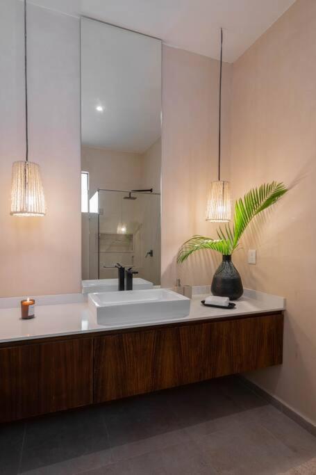 Apartmán Lujoso Departamento Boho-Chic Con Alberca Privada Tulum Exteriér fotografie