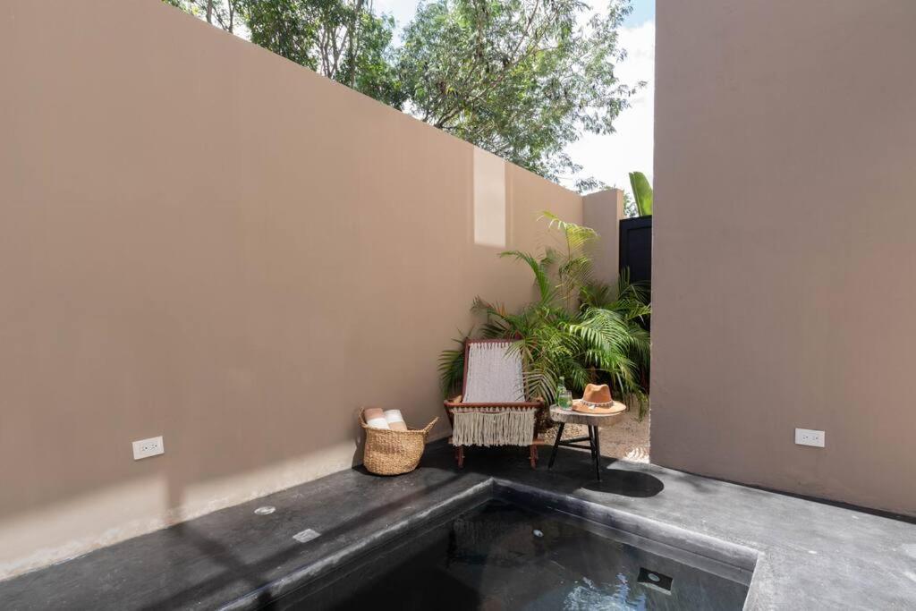 Apartmán Lujoso Departamento Boho-Chic Con Alberca Privada Tulum Exteriér fotografie